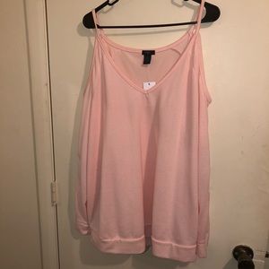 Long sleeve cold shoulder sweater